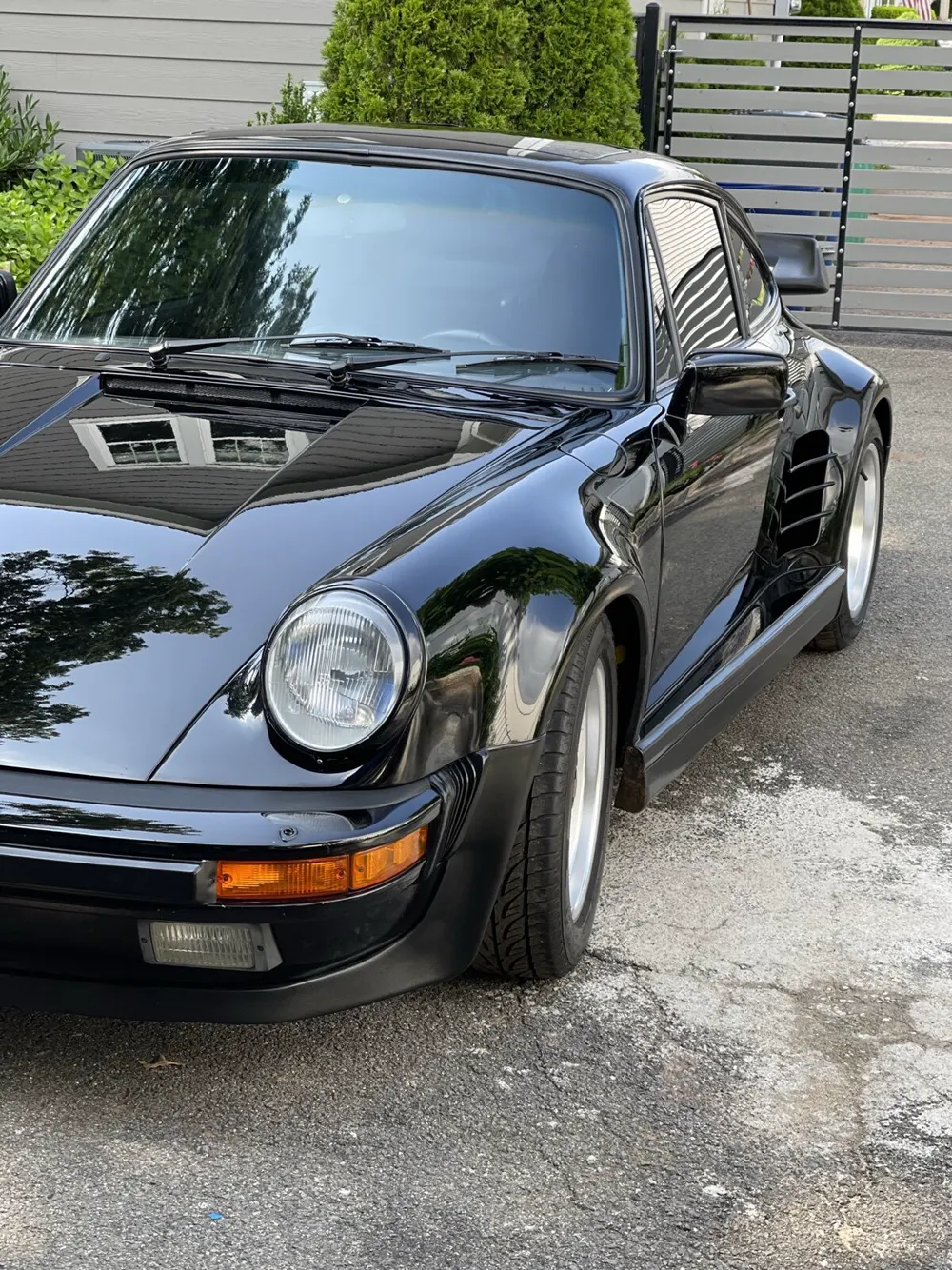 Black Porsche 911 after ceramic coating - CBA Detailing Dumont NJ