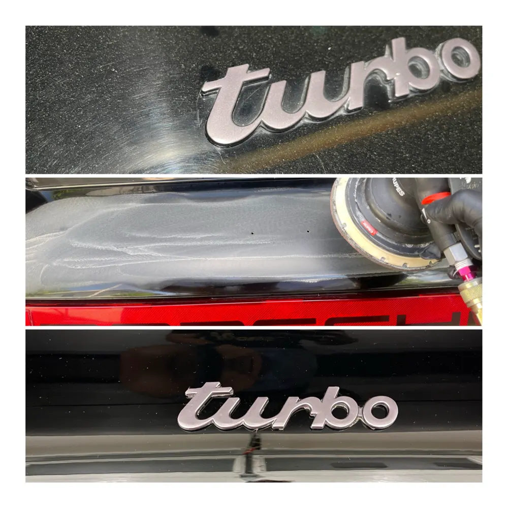 Paint correction before and after