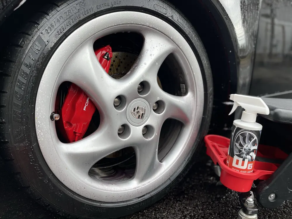 Ceramic coated wheels and calipers